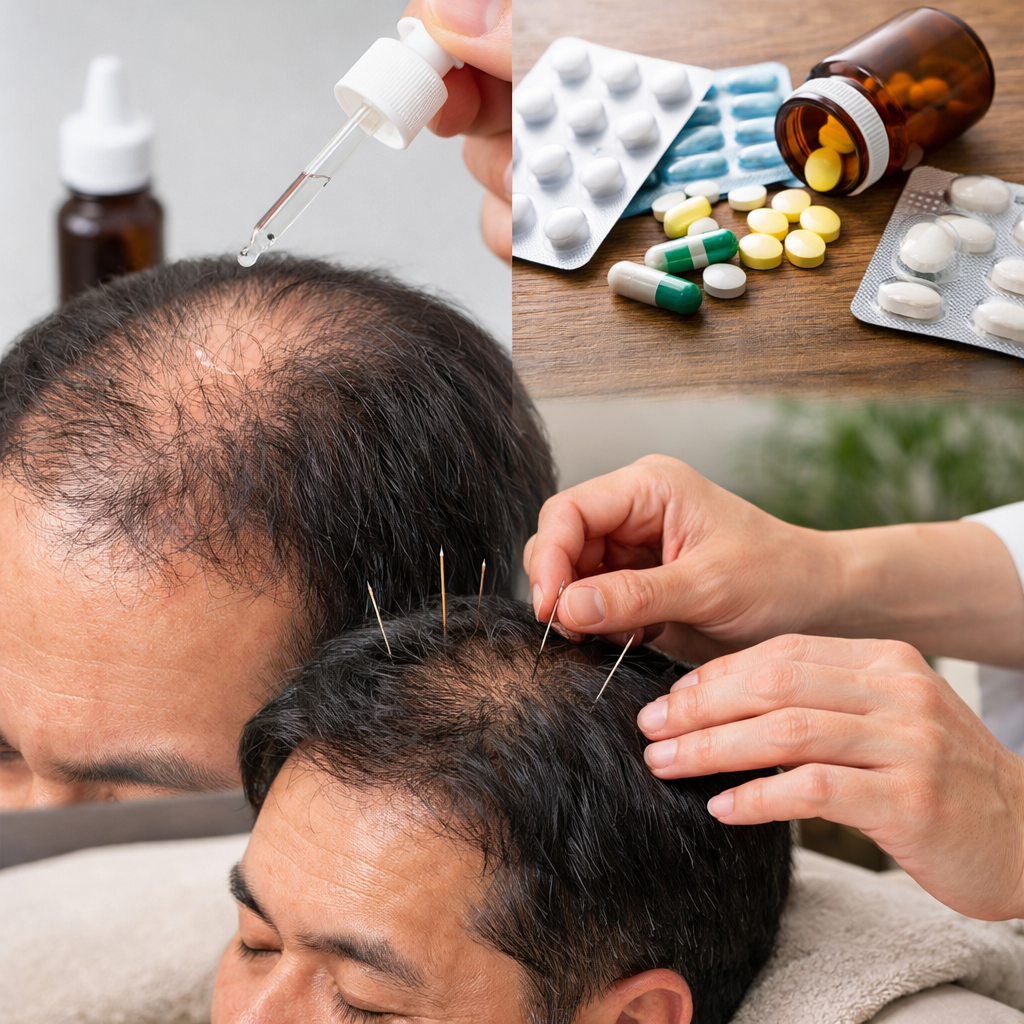 薄毛対策で知っておきたいミノキシジルと鍼治療の考え方